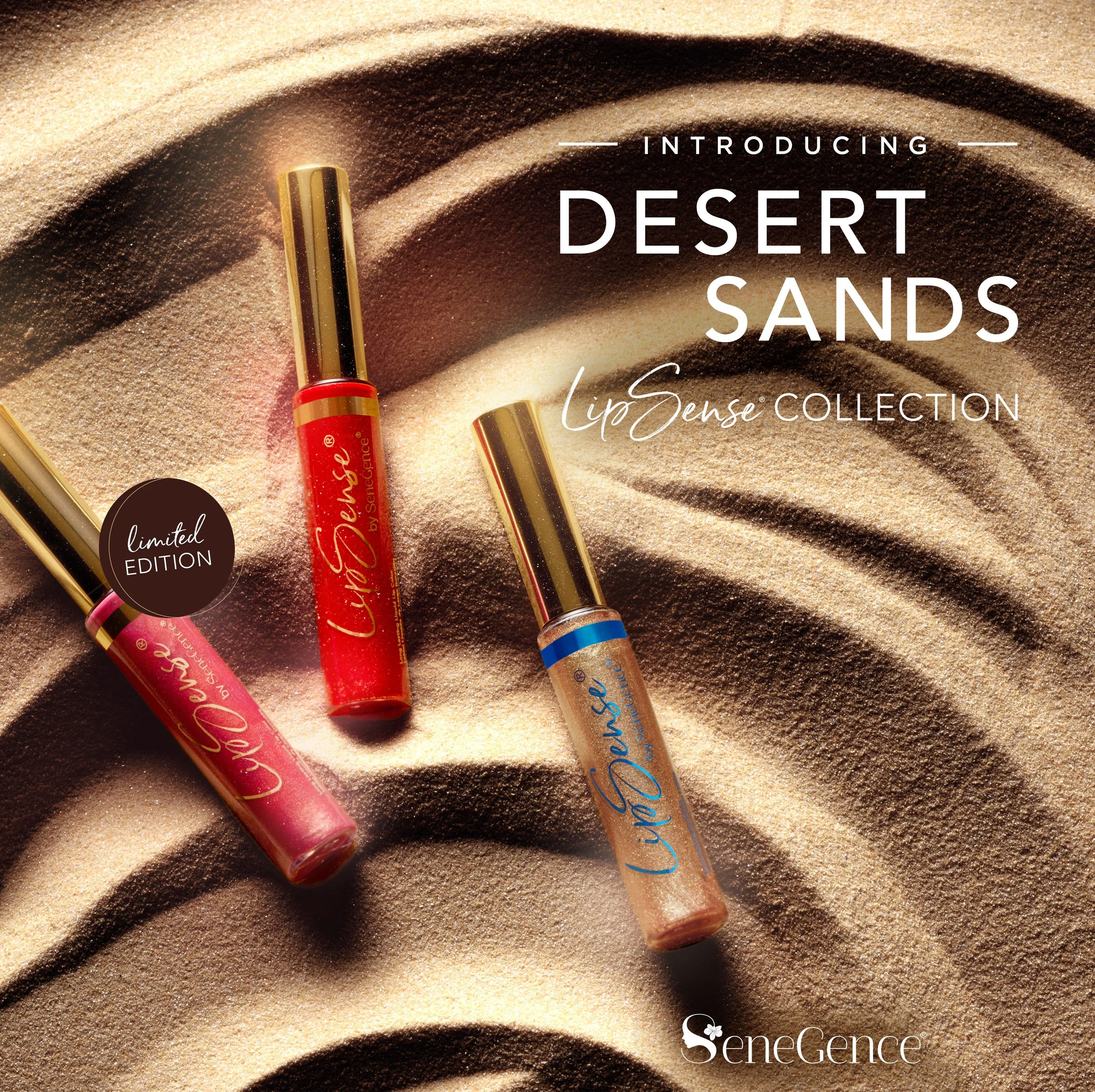 Desert Sands LipSense Collection | Ashley Cejka